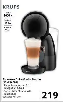 Selgros Espressor Dolce Gusto Piccolo XS KP1A3B10 Ofertă
