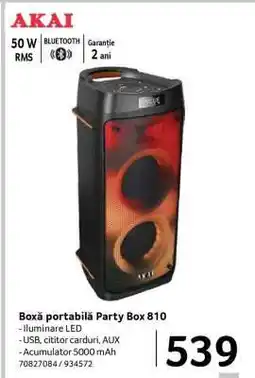 Selgros Boxă portabilă Party Box 810 Ofertă
