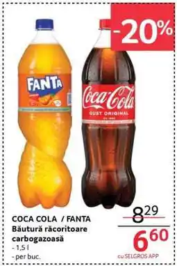 Selgros COCA COLA / FANTA Ofertă