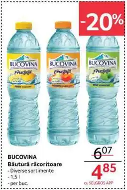 Selgros BUCOVINA Băutură răcoritoare Ofertă