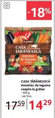 Selgros CASA ȚĂRĂNEASCĂ Amestec de legume coapte la grătar Ofertă