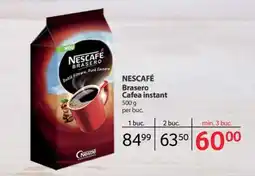 Selgros NESCAFÉ BRASERO Cafea instant Ofertă