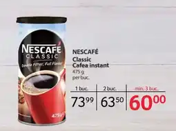 Selgros NESCAFÉ Classic Cafea instant Ofertă