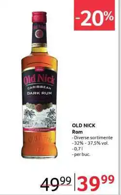 Selgros OLD NICK Rom Ofertă