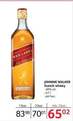 Selgros JOHNNIE WALKER Scotch Whisky Ofertă