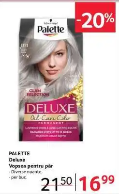Selgros PALETTE DELUXE Ofertă