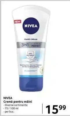 Selgros NIVEA Cremă pentru mâini Ofertă