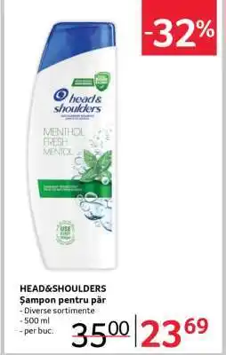 Selgros HEAD&SHOULDERS Șampon pentru păr Ofertă