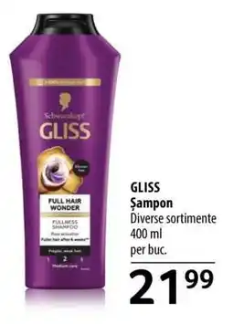 Selgros GLISS Șampon Ofertă