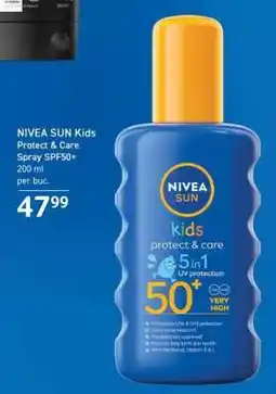Selgros NIVEA SUN Kids Protect & Care Spray SPF50+ Ofertă