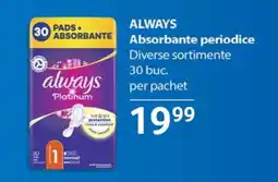 Selgros ALWAYS ABSORBANTE PERIODICE Ofertă