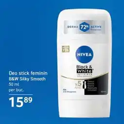 Selgros Deo stick feminin B&W Silky Smooth Ofertă