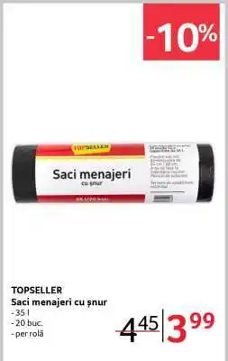 Selgros TOPSELLER Saci menajeri cu șnur Ofertă