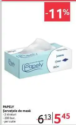 Selgros PAPELY Ofertă
