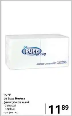 Selgros PUFF de Luxe Horeca Şerveţele de masă Ofertă