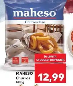 Kaufland MAHESO Churros Ofertă