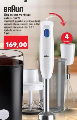 Kaufland Set mixer vertical Ofertă