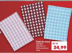Kaufland Faţă de masă Ofertă