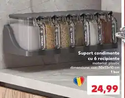 Kaufland Suport condimente cu 6 recipiente Ofertă