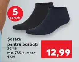 Kaufland Şosete pentru bărbați Ofertă