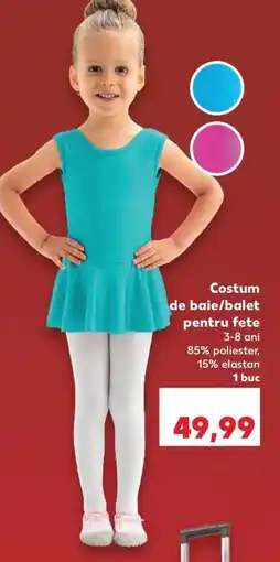 Kaufland Costum de baie/balet pentru fete Ofertă