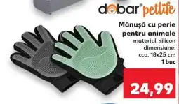 Kaufland Mănușă cu perie pentru animale Ofertă