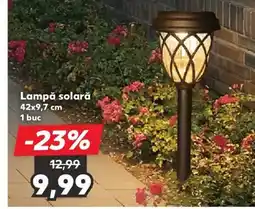 Kaufland Lampă solară Ofertă