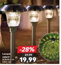 Kaufland Lampă solară Ofertă