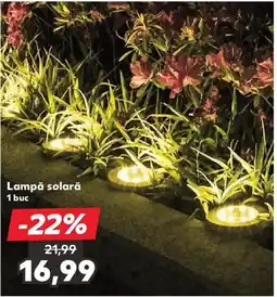 Kaufland Lampă solară Ofertă