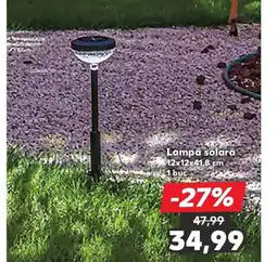Kaufland Lampă solară Ofertă