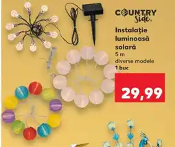 Kaufland Instalaţie luminoasă solară Ofertă