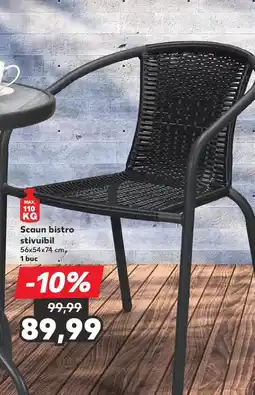 Kaufland Scaun bistro stivuibil Ofertă