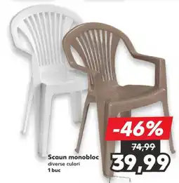 Kaufland Scaun monobloc Ofertă