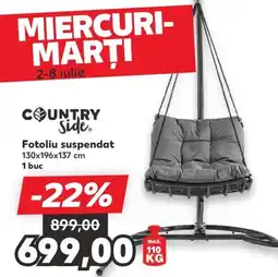 Kaufland Fotoliu suspendat Ofertă