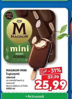 Kaufland MAGNUM Mini Îngheţată clasică Ofertă
