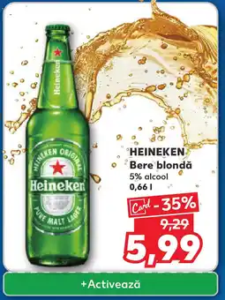 Kaufland HEINEKEN Bere blondă Ofertă