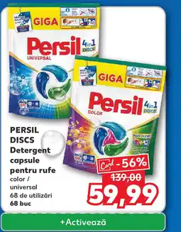 Kaufland PERSIL Discs Detergent capsule pentru rufe Ofertă