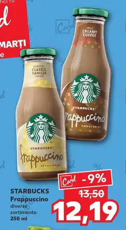 Kaufland STARBUCKS Frappuccino Ofertă
