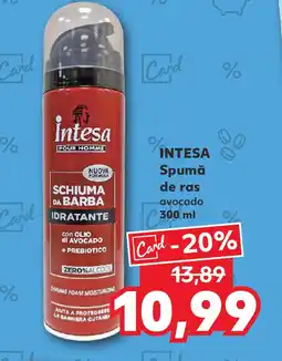 Kaufland INTESA Spumă de ras Ofertă