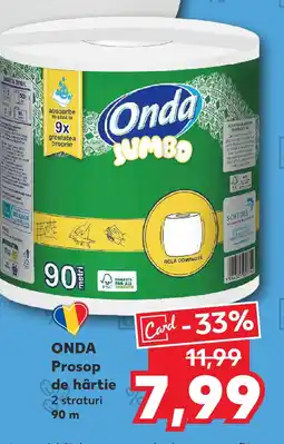 Kaufland ONDA Prosop de hârtie Ofertă