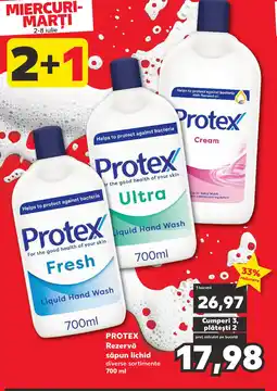 Kaufland PROTEX Rezervă săpun lichid Ofertă
