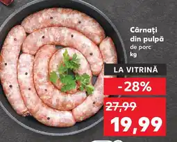 Kaufland Cârnaţi din pulpă Ofertă