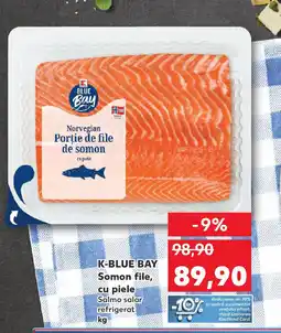 Kaufland K-BLUE BAY Somon file, cu piele Ofertă
