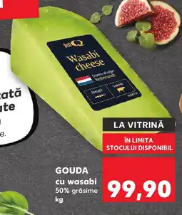 Kaufland Gouda cu wasabi Ofertă