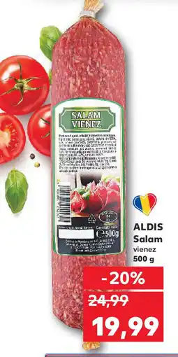 Kaufland ALDIS Salam vienez Ofertă