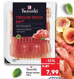 Kaufland Piept tirolez Ofertă