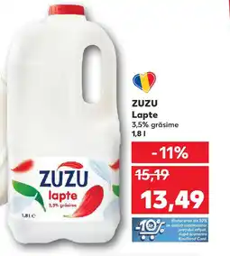 Kaufland ZUZU Lapte Ofertă