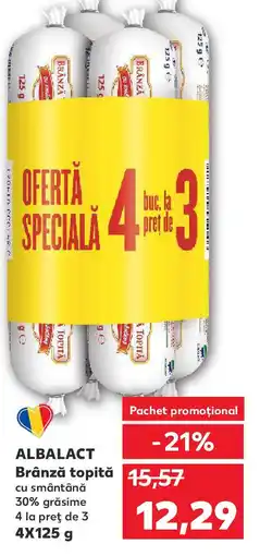 Kaufland ALBALACT Brânză topită Ofertă