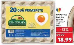 Kaufland AVIPUTNA Ouă din ogradă Ofertă