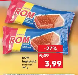 Kaufland ROM Îngheţată Ofertă
